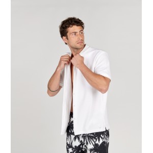 MIKA - White sponge shirt