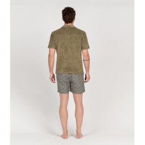 MIKA - Khaki sponge shirt