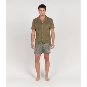 MIKA - Chemise éponge kaki