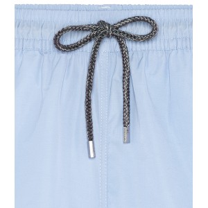 SOFT - Plain color slim fit swimshorts, sky blue