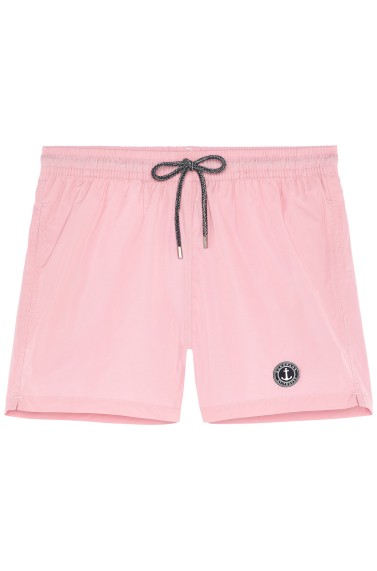 SOFT - Plain color slim fit swimshorts, pink