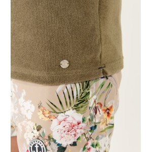 TOWELLING POLO MITCH KAKI