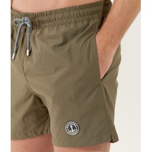 SOFT - Short de bain uni kaki