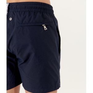 SOFT -  Short de bain uni bleu marine