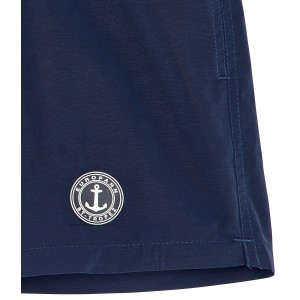 SOFT -  Short de bain uni bleu marine