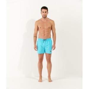 SOFT - Plain turquoise blue swim shorts