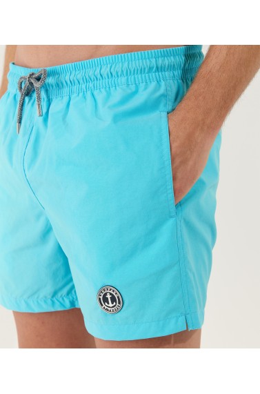 SOFT -  Short de bain uni bleu turquoise