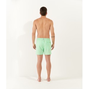 SOFT - Plain lime green swim shorts