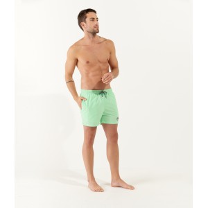 SOFT -  Short de bain uni vert anis