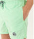 SOFT -  Short de bain uni vert anis