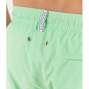 SOFT - Plain lime green swim shorts