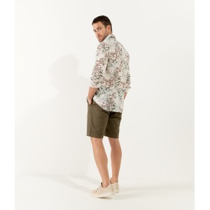 TEXAS - Slim fit  Chino Bermudas, khaki