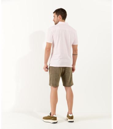 KHAKI  SPONGE JOGGING SHORTS NOAH