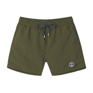 SOFT - Plain khaki swim shorts