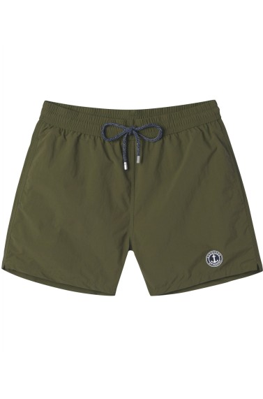 SOFT - Plain khaki swim shorts