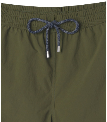 SOFT - Plain khaki swim shorts