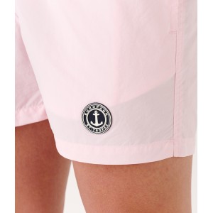 SOFT - Short de bain uni, rose