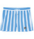 CALIFORNIA - Large stripes print ocean swimshorts