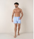 CALIFORNIA - Large stripes print ocean swimshorts