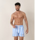 CALIFORNIA - Large stripes print ocean swimshorts
