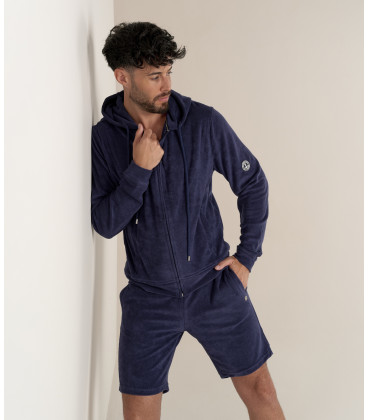 SHORT JOGGING EPONGE UNI NOAH BLEU MARINE