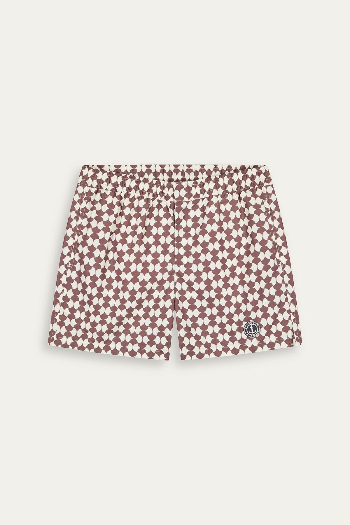 Pull col rond ivoire boutonné épaule Marque de qualité Europann