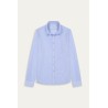 Plain blue color long sleeves shirt for men | Quality brand Europann