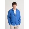 JONAS - Plain linen shirt royal blue