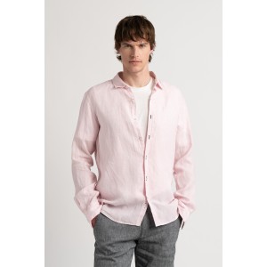 Plain pink color long sleeves shirt for men | Quality brand Europann