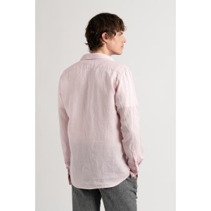 Plain pink color long sleeves shirt for men | Quality brand Europann