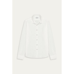 Chemise Homme manches longues unie blanche slimfit|Europann