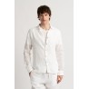 Chemise Homme manches longues unie blanche slimfit|Europann