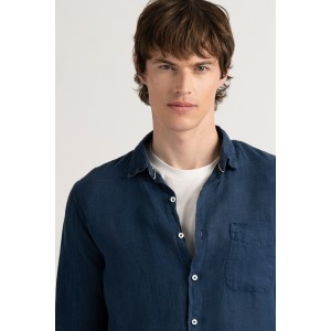 Chemise Homme unie Encre coupe ajustée|Marque de qualité - Europann