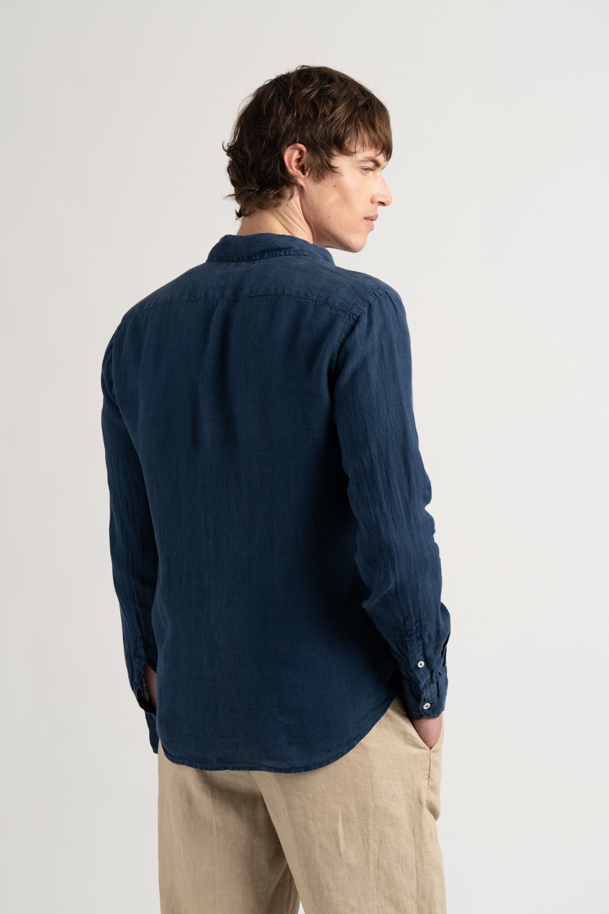 Chemise Homme unie Encre coupe ajustée|Marque de qualité - Europann