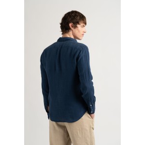 Chemise Homme unie Encre coupe ajustée|Marque de qualité - Europann