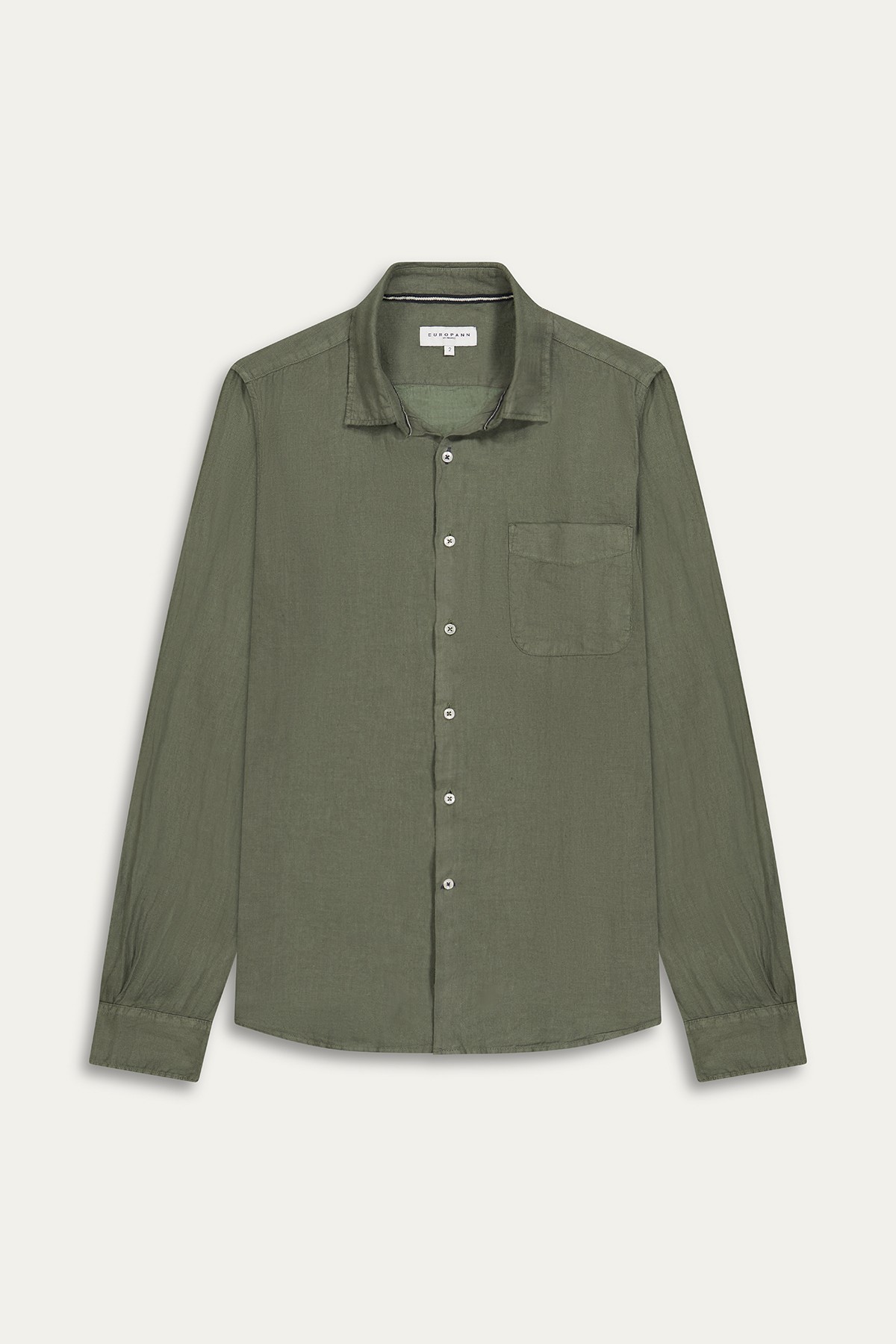 Chemise Homme unie bronze coupe ajustée|Marque de qualité - Europann