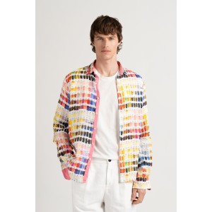 Pink pantone linen shirt Ross|  Quality brand Europann