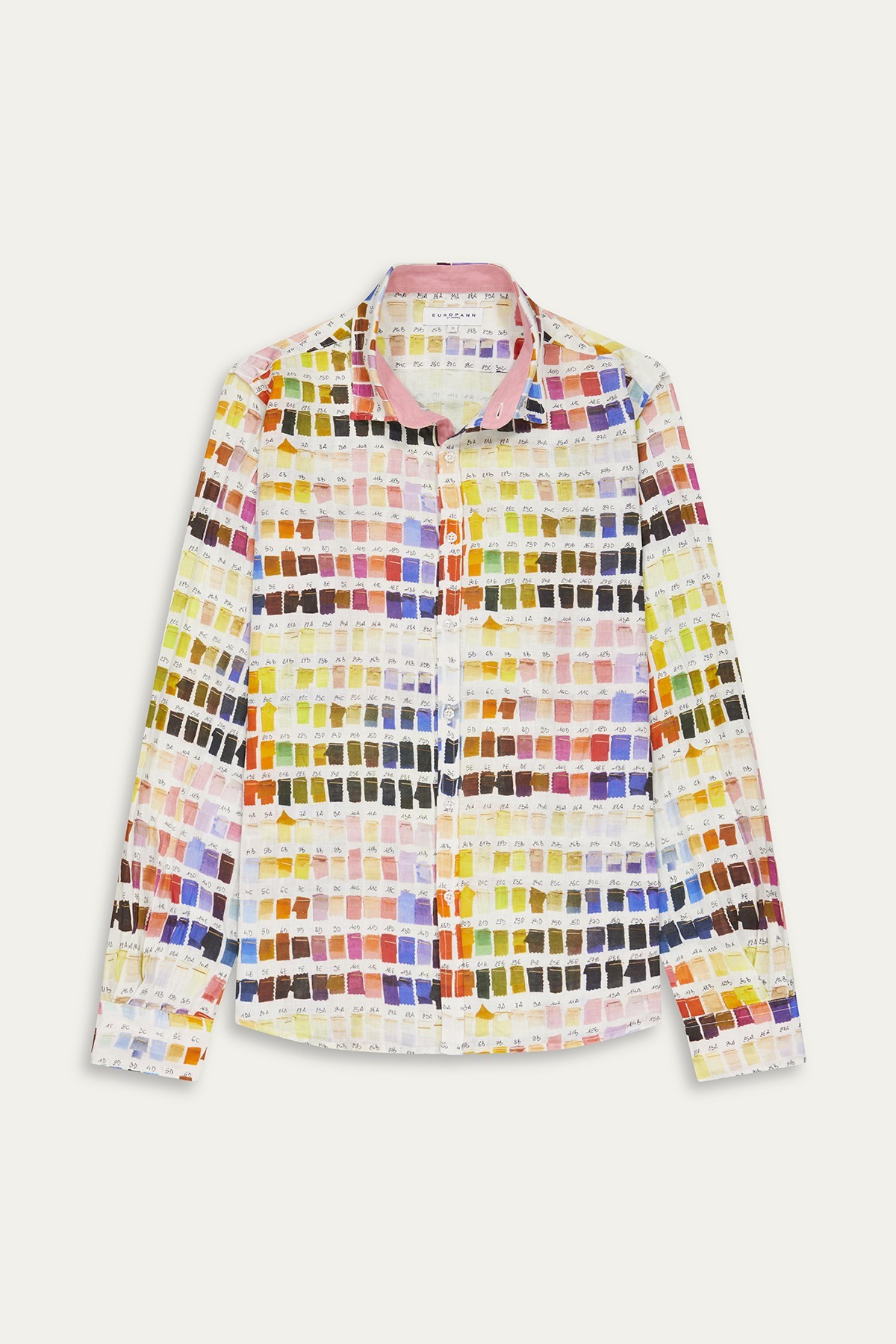 Pink pantone linen shirt Ross|  Quality brand Europann