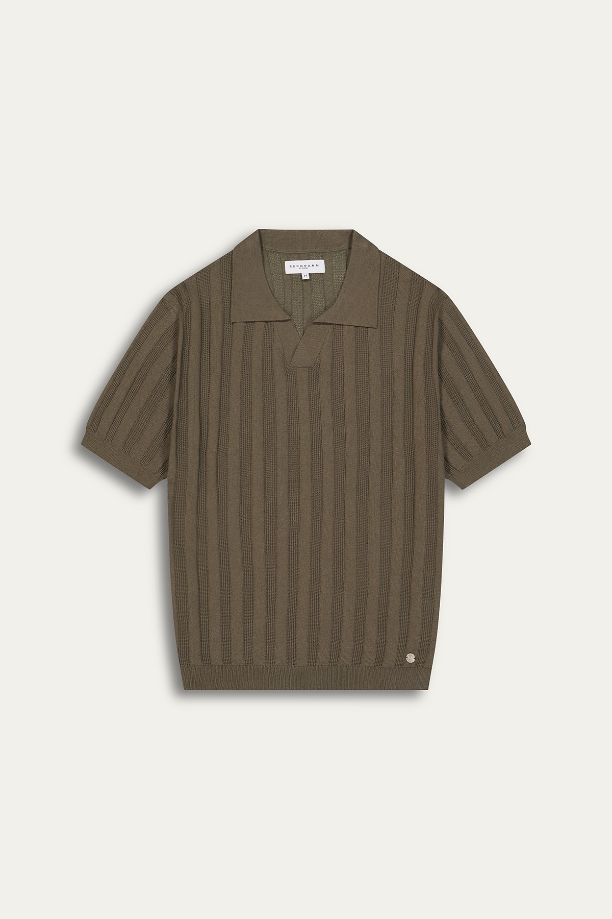 ELIH - Fine knit polo khaki