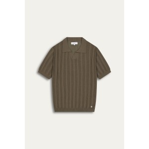 ELIH - Fine knit polo khaki