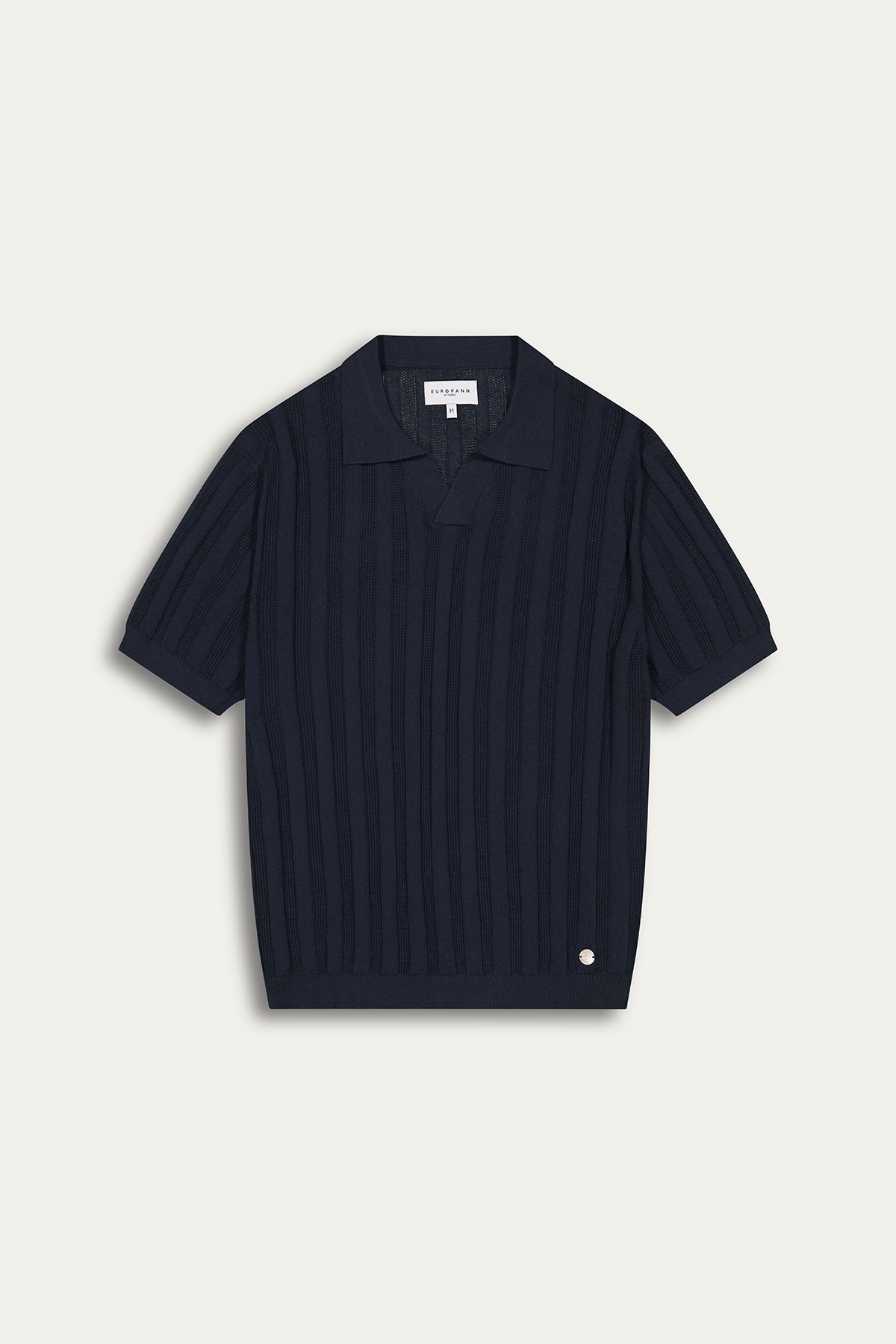 ELIH - Fine knit polo navy