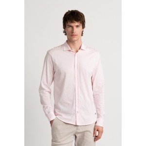 Chemise manches longues jersey slim fit |Marque de qualité - Europann
