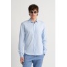 Sky blue color long sleeves shirt for men | Quality brand Europann 