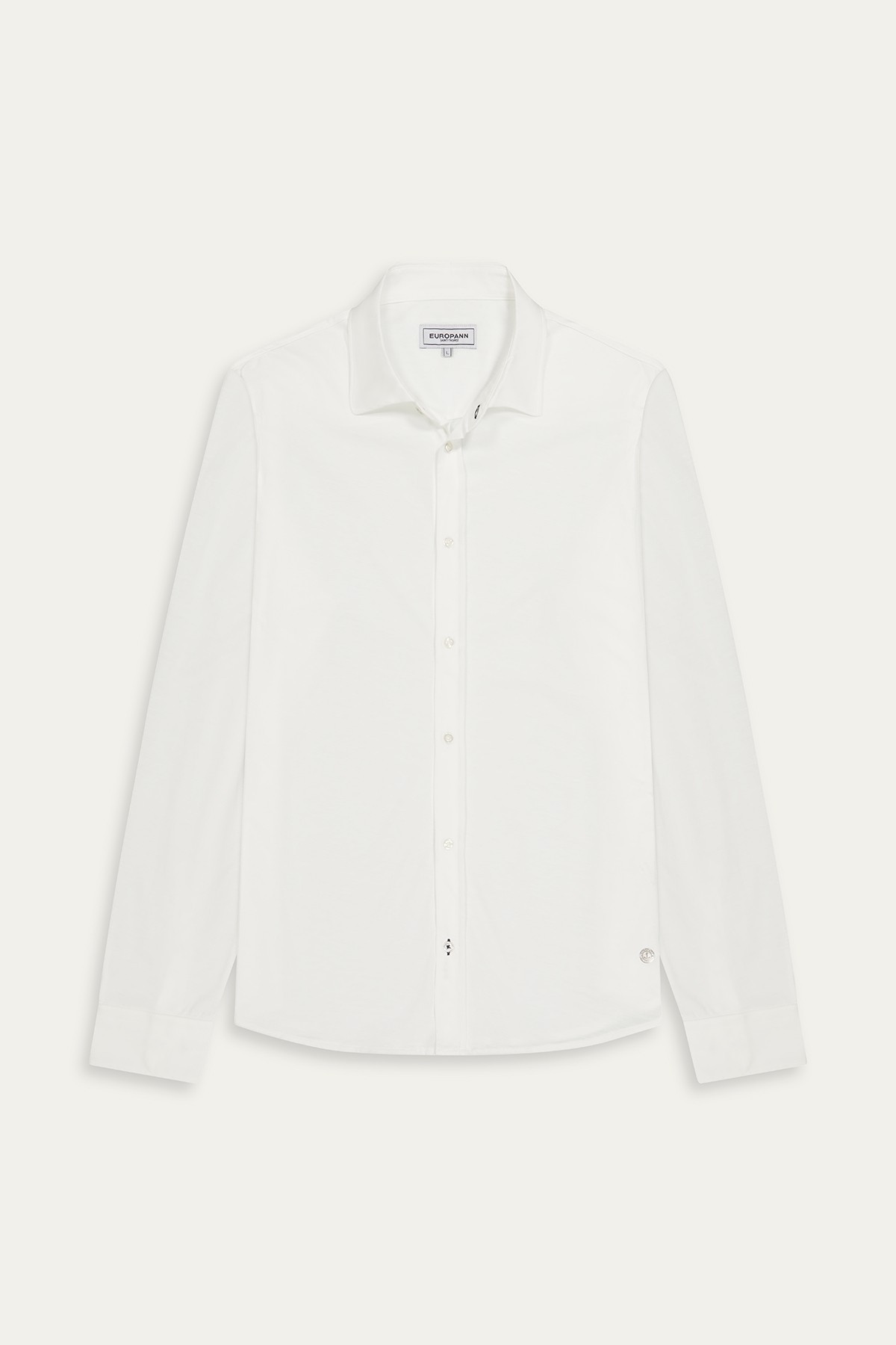 White color long sleeves shirt for men | Quality brand Europann 