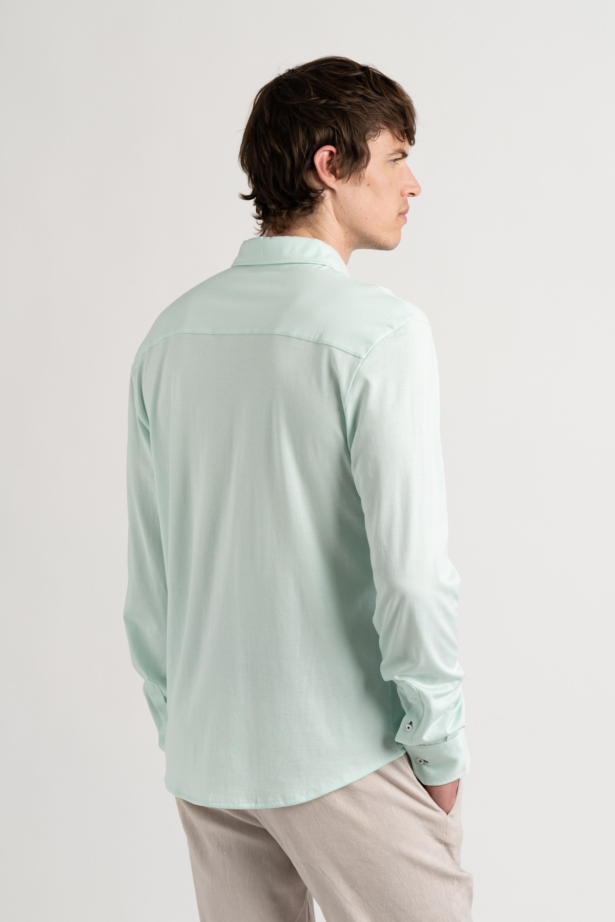 CHEMISE STUART AQUA