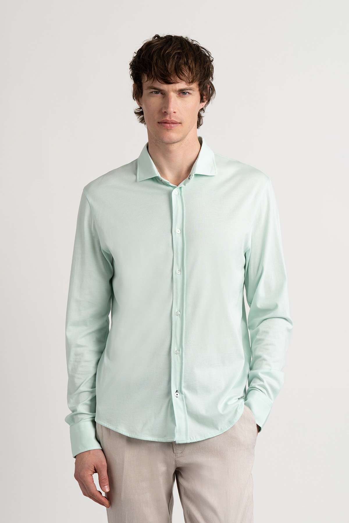 CHEMISE STUART AQUA