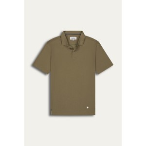 Khaki color short sleeves polo for men | Quality brand Europann 