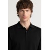 Black color short sleeves polo for men | Quality brand Europann 