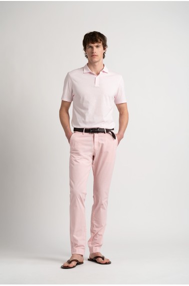 Pink color short sleeves polo for men | Quality brand Europann 