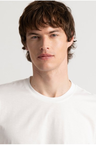 Short-sleeved slim fit jersey t-shirt | Quality brand - Europann